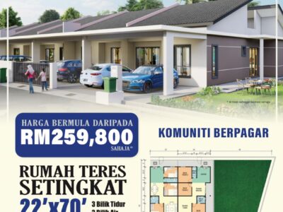 [SWIMMING POOL] Semi-D 2 Tingkat Perumahan Bandar Putra, Tanjung Lumpur Kuantan RENOVATED & PARTLY FURNISHED
